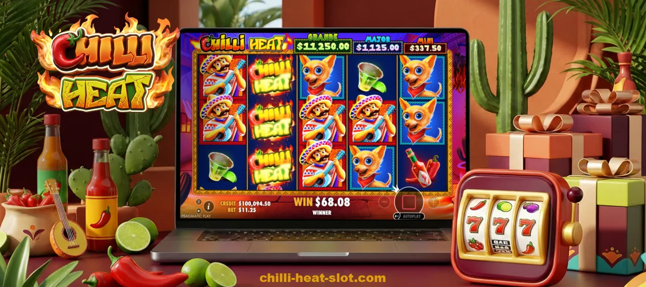 Chilli Heat bonuses increase a player's winning potential